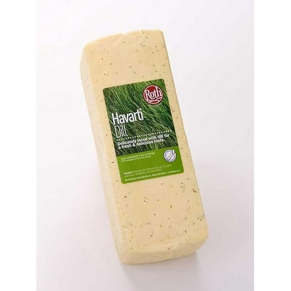 Ostenborg Dill Havarti Cheese Loaf, 9 Pound - each.