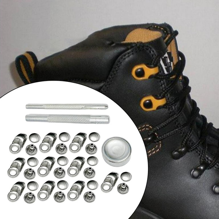 Boot Hooks Eyelets Repair DIY for Climbing Hiking Shoes Repairing 脳8.5mm