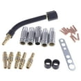 thumbnail image 2 of s de piezas de antorcha de soldadura MIG, de de soldadura para herramientas de piezas de soldadura de consumibles MIG Yotijar  Kits de antorcha de soldadura Punta 15AK, 2 of 9