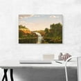 thumbnail image 2 of ARTCANVAS Lower Falls Rochester 1849 Canvas Art Print by Frederic Edwin Church - Size: 26" x 18" (1.50" Deep), 2 of 9