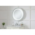 thumbnail image 5 of Helios 28 inch Hardwired LED mirror with touch sensor and color changing temperature 3000K/4200K/6400K, 5 of 5