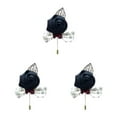 thumbnail image 4 of Redempat Versatile Wedding Brooch Add Classy And Sophisticated Touch To Any Look Modern Minimalist Brooch Pin black 3Set, 4 of 6