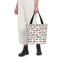 thumbnail image 4 of Lsque Artoon Car Pattern Beach Tote,Shoulder Handbag,Spacious Tote Bag,Lightweight Travel Bag,Versatile Shopping Bag, 4 of 6