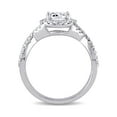 thumbnail image 4 of Everly Women's Diamond 14K White Gold Engagement Ring, 4 of 7