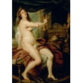 thumbnail image 2 of Rubens, Peter Paul 14x18 White Modern Wood Framed Museum Art Print Titled - The Death of Dido, 2 of 4
