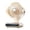 Beige style, variant on Portable Fan for Bedroom, Quiet Rechargeable Table Fan with LED Display, Rotatable Small Fan for Home Office Travel, Strong Airflow Personal Cooling Fan