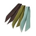 thumbnail image 1 of Olive Tree Pure Silk Scarf | Sage Green, Olive Green, Olive Purple | Small Head Scarf Or Large Square Shawl | Solid Colour Collection, 1 of 10