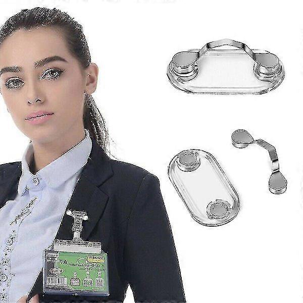 Magnetic Glasses Holder, Business Card/Earphone Holder, Brooch, 1 pc