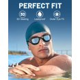 thumbnail image 4 of Polarized Swimming Goggles, Unisex Adult Swim Goggles Anti Fog Anti UV Wide View Pool Glasses for Men Women, 4 of 5