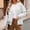 *White, variant on Women's Bomber Jackets, Button Down Cropped Coats with Pockets ,Trendy Jackets Shackets Brown,Womens Plus M