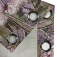 thumbnail image 4 of Ambesonne Flowers Grommet Curtain, Watercolor Meadow Flowers, 50"x84", Mauve Army Green and Rose, 4 of 5