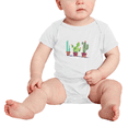 thumbnail image 2 of Cactus Watercolor Funny Baby Bodysuit Boy Girl Unisex, 2 of 5