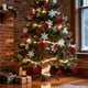 thumbnail image 5 of 12 Bolas Navideñas de Terciopelo Flocado | Adornos Navideños de Plástico Marrón de 6 Cm con Cuerda para Colgar | Decoración Festiva para El Hogar y Fiestas, 5 of 6