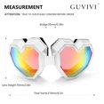 thumbnail image 4 of Gafas de Sol GUVIVI con Forma de Corazón para Adultos, 4 of 9
