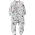 thumbnail image 1 of Carter's Baby Boy's One Piece - Newborn - Heather Snowman, 1 of 2