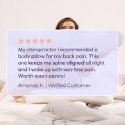 Mellow Blue BodyAlign Cooling Pillow One Size