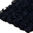 thumbnail image 2 of Tela de encaje de gasa con rosas de 3 yardas y 6 filas para coser Negro, 2 of 8