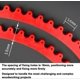 thumbnail image 3 of 78inch Flexible Template, Woodworking Profiling Strip, Flexible Curve Template, Flexible Router for Transferring Curved Patterns, Woodworking Tool Ide, 3 of 5