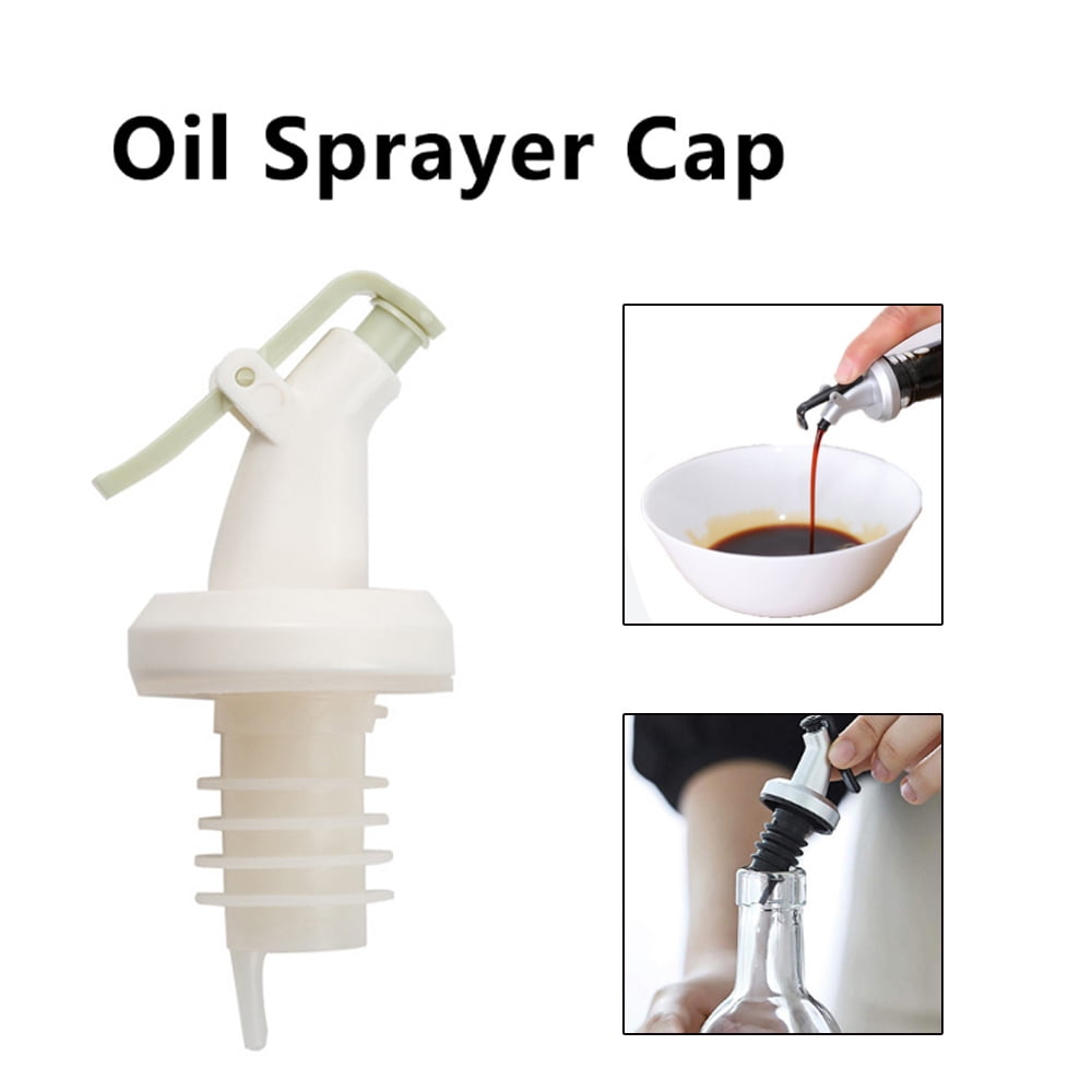Tomshoo Bottle Pourer Oil Sprayer Cap Spout Liquor Dispenser for Olive