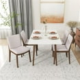 thumbnail image 6 of Delaney Mid Century Modern 5 Piece Dining Room Set, 6 of 7