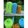 thumbnail image 2 of Bolsa de nailon impermeable para exteriores, con cordón ajustable, color verde L Frijol verde L, 2 of 8