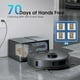 thumbnail image 2 of Robot aspirador y fregador 3 en 1 con navegación LiDAR, mapeo inteligente y succión máxima de 6000 Pa, bases autovaciables durante 70 días, control por voz WiFi/App/Alexa y sistema para evitar obstác, 2 of 5