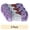 Violet, variant on (3 pack) Silky Soft Multi Yarn by Loops & Threads - Yarn for Knitting - Crochet - Weaving - and Arts & Crafts - Turquoise - Bamboo - 3.5 oz