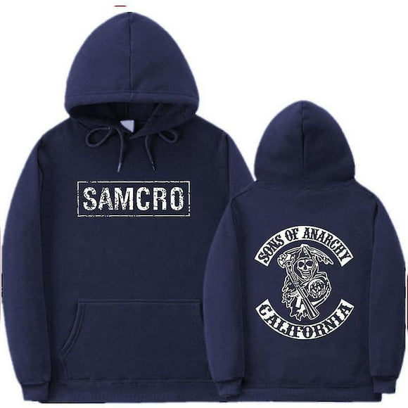 Sons Of Anarchy Samcro Hoodie Double Sided Print Hoodie Shirt Top
