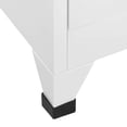 thumbnail image 5 of vidaXL Locker Cabinet Light Grey 90x40x180 cm Steel, 5 of 5