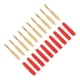 thumbnail image 3 of Conectores tipo banana de seguridad aislados, 10 piezas de conectores tipo banana, conector macho dorado, conector tipo banana de metal para pruebas de tecnología avanzada, 3 of 8