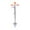 without backpack, variant on Almencla Fertilizer Spraying Iron Handheld Broadcast Spreader for Vegetables Farm Cane with backpack