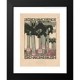 thumbnail image 2 of Vojtech Preissig 14x18 Black Modern Framed Museum Art Print Titled - For the Czech Independence, Czech National Association (1918), 2 of 5