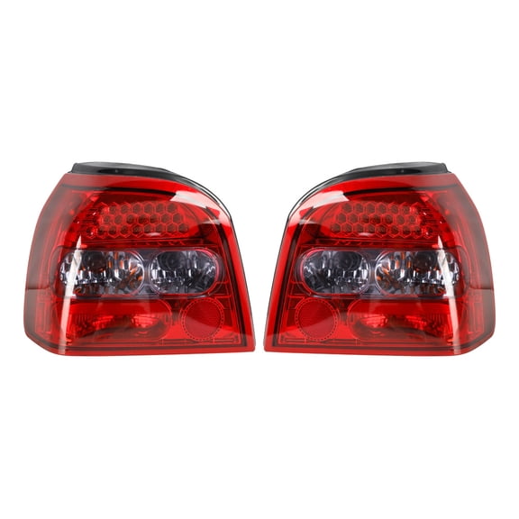 Applicable to AA 2 Transparent LED Rear Lights For VW Golf Mk3 II