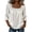 A1 White, variant on Womens Linen Embroidered Top Beach Tops Loungewear Soft Breathable Vacation Shirts Summer Boho Tops 2026 Trendy Square Neckline Travel Top 3/4 Sleeve Light Blue L