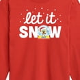 thumbnail image 3 of SpongeBob SquarePants - Let It Snow - Toddler And Youth Long Sleeve Graphic T-Shirt, 3 of 6