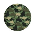 thumbnail image 2 of Balery Camouflage Sharktire Cover Waterproof Dust-Proof, Universal Spare Wheel Tire Cover For Trailer, Rv, Suv Truck And Vehicle Camper Accessories-14 Inch, 2 of 9