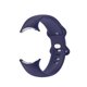 thumbnail image 1 of Correa de silicona suave y cómoda para reloj inteligente accesorios impermeables Kuymtek con doble hebilla para Google Pixel Watch, 1 of 3