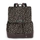 thumbnail image 1 of Disketp Flower Pattern On Black Mochila de Cuero para Mujer, Bolso de Espalda Antirrobo con Estilo para Viaje, Trabajo y Uso Diario, 1 of 4