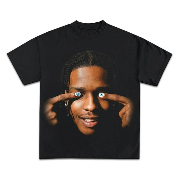 Rocky Vintage Streetwear Boxy Tee Shirt Y2K Opium Shirt Vintage Rap Graphic Oversized Retro Rap Tee