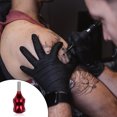 thumbnail image 2 of Aleación ergonómica aguja tubo de agarre antideslizante Mango Profesional Artistas Maquillaje Maquillaje Pieza Reemplazo ACCESORIOS RED Inevent CE001305-02, 2 of 7