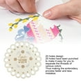 thumbnail image 6 of Kilisky Wooden Embroidery Floss Organizer Multipurpose Hollow Design Multi Holes Cross Stitch Floss Thread Holder for Sewing Floss Accessories LOVE Roses, 6 of 21