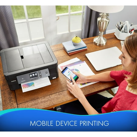 Brother - Work Smart Series MFC-J895DW Wireless All-In-One Inkjet Printer - Black