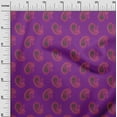 thumbnail image 2 of oneOone Polyester Lycra Fabric Paisley Block Print Fabric By The Yard 56 Inch Wide, 2 of 4
