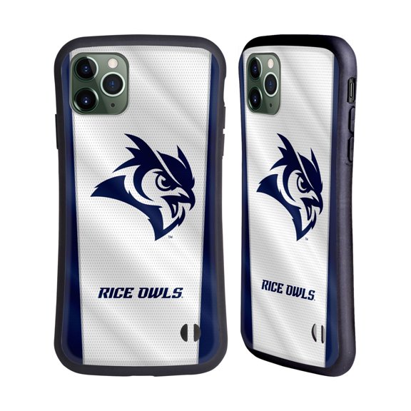 Head Case Designs Officially Licensed Rice University Rice University Banner Hybrid Case Compatible with Apple iPhone 11 Pro Max