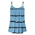 thumbnail image 3 of LYXSSBYX Tank Top for Women Clearance Women's Fashion Printed Vest Sleeveless Blouse Rond-neck Suspenders Tops, 3 of 4