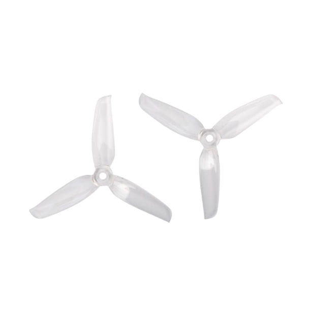 Matsuzay Paquete de 4 hélices de plástico, estructura resistente, suministros de reparación, accesorios mejorados, pieza reemplazada de liberación Accesorios para aéreos Transparente