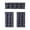 Washed Indigo, variant on Better Homes & Gardens Rowan 3-Piece Indigo Blue Jacquard Kitchen Curtain Set
