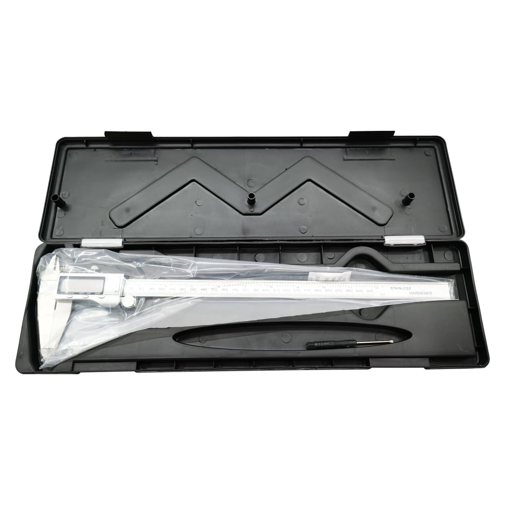 12 Inch Digital Display Electronic Vernier Caliper Stainless Steel Measuring Tool 300mm