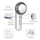 thumbnail image 5 of Dispositivo de belleza multifuncional portátil con tecnología LED, microcorriente y ultrasonido para rejuvenecer y tonificar la piel, incluye adaptador de voltaje y almohadillas de electrodos,, 5 of 6