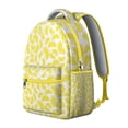 thumbnail image 2 of Lemon Drizzle Backpack - Stylish School Bookbag with Laptop Compartment, Roomy Design for Textbooks & Supplies, Lightweight Citrus Gift, 2 of 6